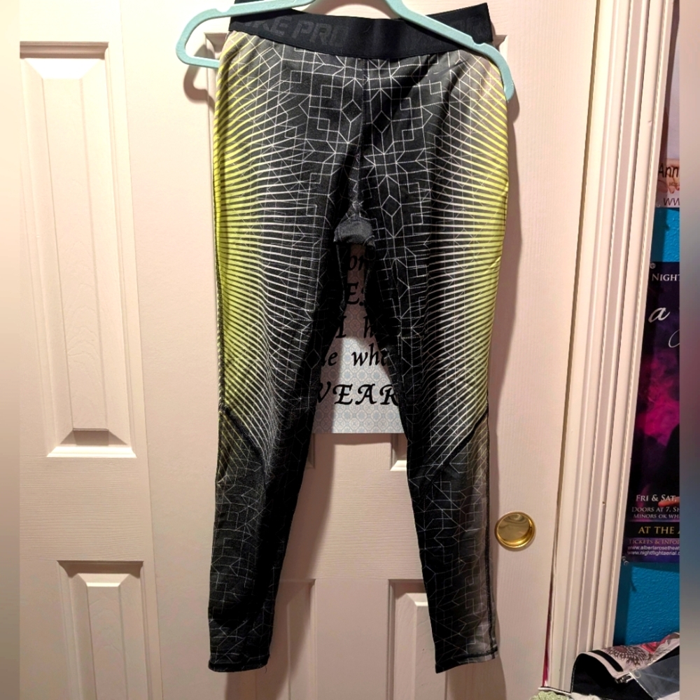 Black and Yellow Leggings